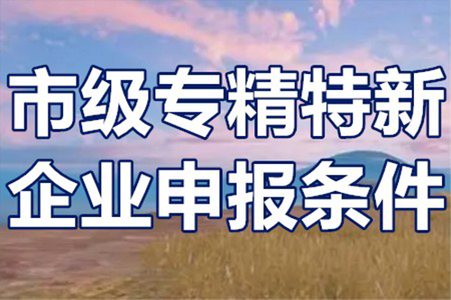 深圳專精特新企業(yè)申報條件
