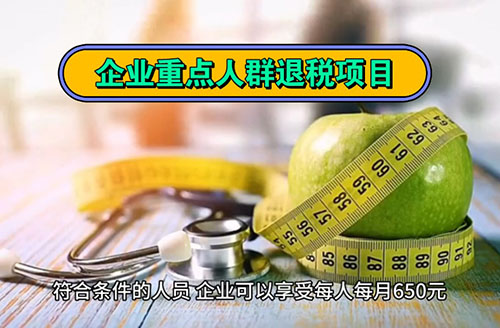 深圳重點(diǎn)人群退稅補(bǔ)貼政策